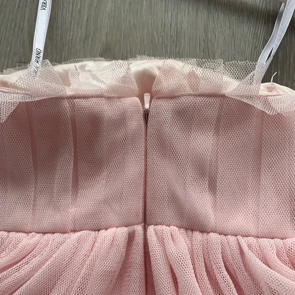 Vera Wang Bridesmaid Tulle Mini-Dress - Picture 7 of 10